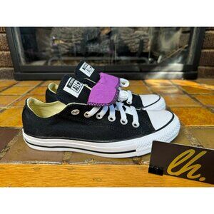 Women’s 7 Converse Chuck Taylor All Star Low Double Tongue Shoes 530236f